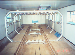 機車轉向架清洗機