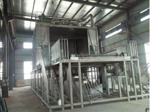 特大零件重載荷自動噴淋清洗線