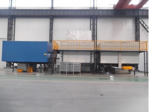 大型工件超聲波噴淋清洗機