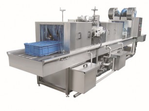 周轉筐噴淋清洗機——海凝機械